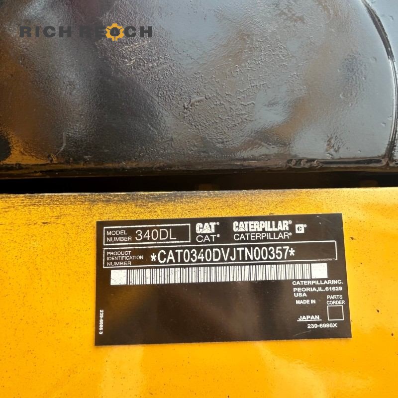 2025 Caterpillar 340DL side boom arm $77,580